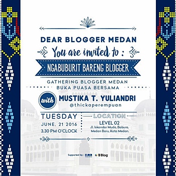 Ngabuburit Bareng Blogger di Medan