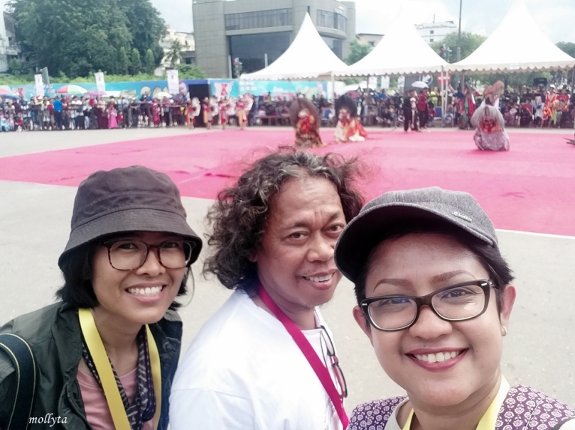 Meliput acara Batam International Culture Carnival 2018