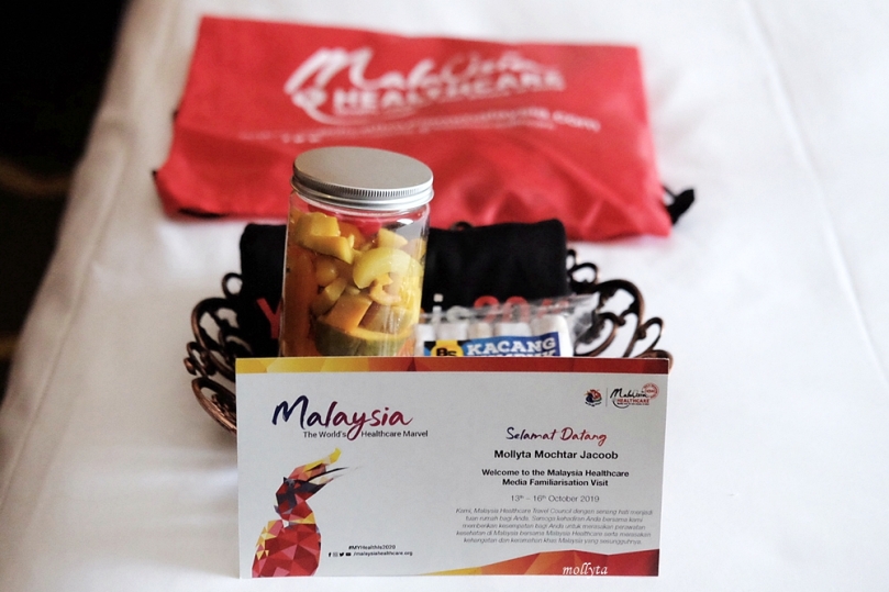 Welcome gift Malaysia Healthcare